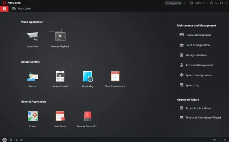iVMS-4200 ดูกล้อง Hikvision ผ่านคอมพิวเตอร์ CMS ของ Hikvision