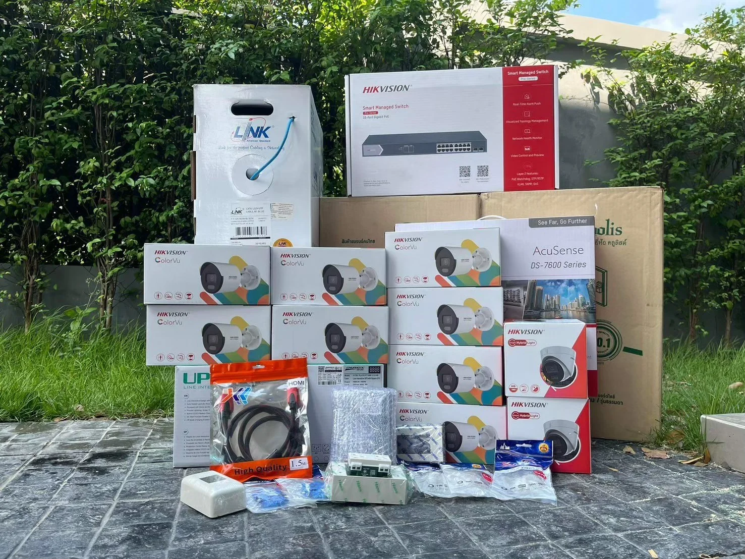 งานติดตั้ง Hikvision จาก ZienCCTV