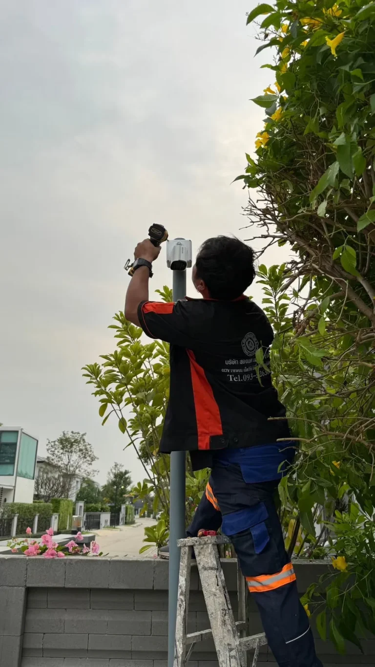 บริการติดตั้งกล้องวงจรปิด โดยทีมช่าง Zien CCTV ภาพที่ 1