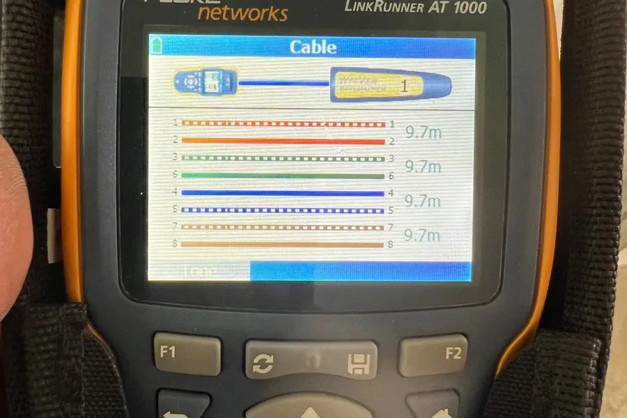งาน Wiring เดินสายกล้องวงจรปิด 8 จุด