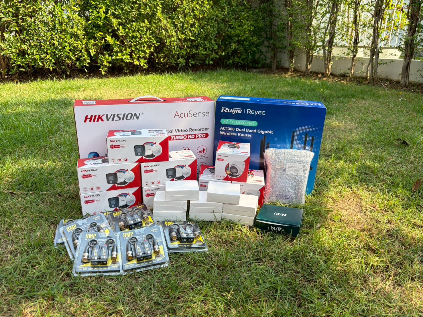 กล้องวงจรปิด 4 ตัว ราคา พร้อมติดตั้ง