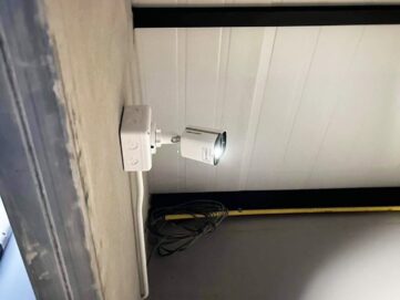 ผลงานการติดตั้งกล้องวงจรปิด และ วางระบบ