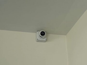 ผลงานการติดตั้งกล้อง ยี่ห้อ HIKVISION ระบบ ANALOG จำนวน 4 ตัว