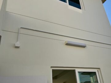 ผลงานการติดตั้งกล้อง ยี่ห้อ HIKVISION ระบบ ANALOG จำนวน 4 ตัว