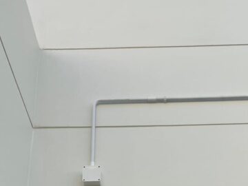 ผลงานการติดตั้งกล้อง ยี่ห้อ HIKVISION ระบบ ANALOG จำนวน 4 ตัว