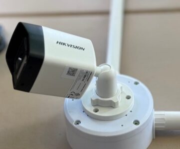 ติดตั้งบ้านคุณวรกร ชุดกล้อง 4 ตัว IP