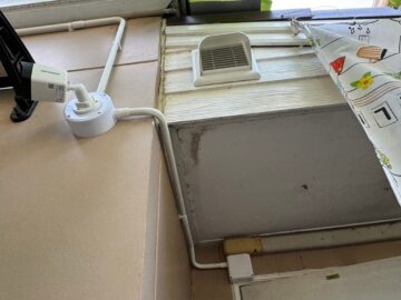 ติดตั้งบ้านคุณวรกร ชุดกล้อง 4 ตัว IP