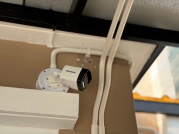 ติดตั้งบ้านคุณวรกร ชุดกล้อง 4 ตัว IP