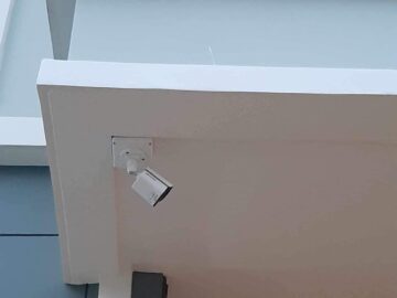 ผลงานการติดตั้งกล้อง ยี่ห้อ HIKVISION ระบบ ANALOG จำนวน 7 ตัว