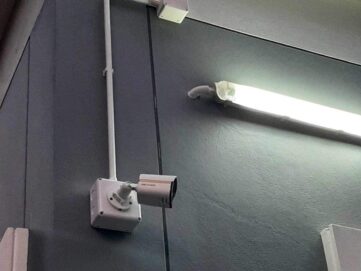 ผลงานการติดตั้งกล้อง ยี่ห้อ HIKVISION ระบบ ANALOG จำนวน 7 ตัว