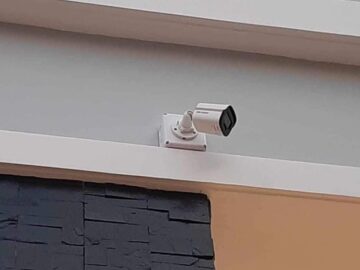 ผลงานการติดตั้งกล้อง ยี่ห้อ HIKVISION ระบบ ANALOG จำนวน 7 ตัว