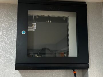 ผลงานการติดตั้งกล้อง ยี่ห้อ HIKVISION ระบบ ANALOG จำนวน 4 ตัว
