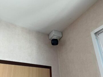 ผลงานการติดตั้งกล้อง ยี่ห้อ HIKVISION ระบบ ANALOG จำนวน 4 ตัว