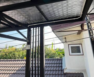 ผลงานการติดตั้งกล้อง ยี่ห้อ HIKVISION ระบบ ANALOG จำนวน 4 ตัว
